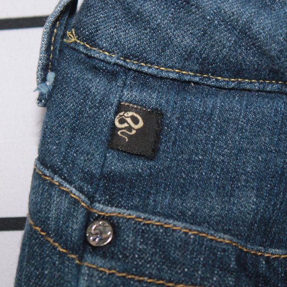 Vintage Serfontaine Bootcut Midrise Womens Jeans sz 28 Distressed - Picture 2 of 7